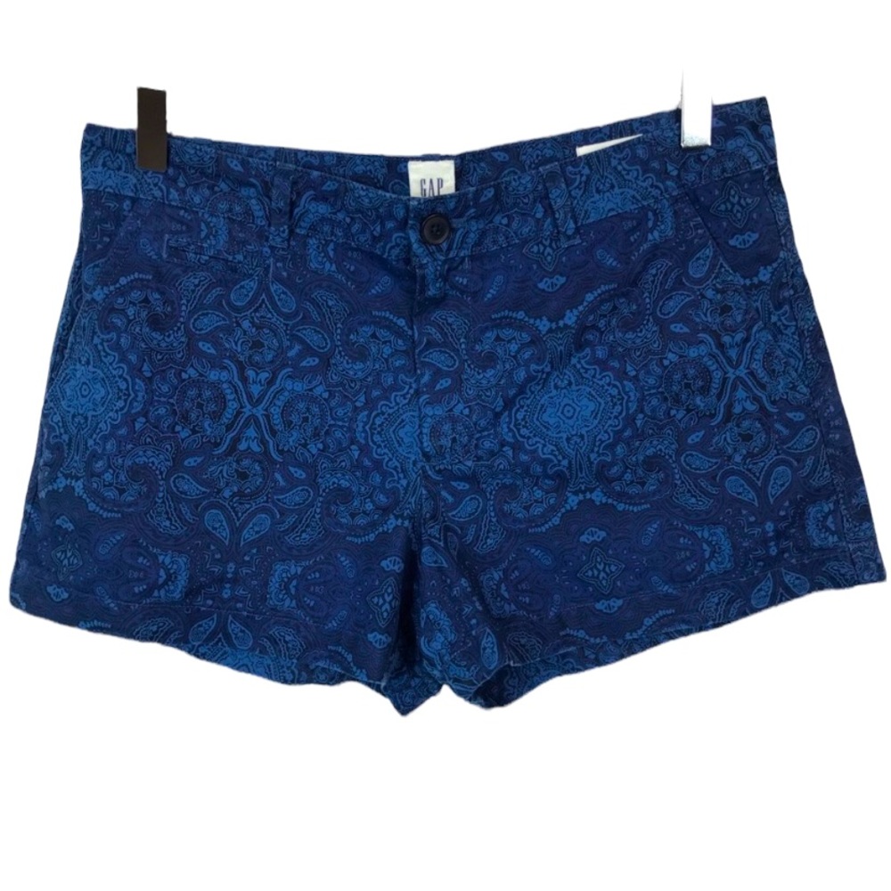 Gap Shorts Blue Paisley